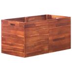 vidaXL Plantenbak verhoogd 100x50x50 cm acaciahout, Tuin en Terras, Verzenden, Nieuw