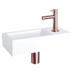 Fonteinset Differnz Ravo Keramiek 38.5x18.5x9 cm Wit Met, Doe-het-zelf en Bouw, Ophalen of Verzenden, Nieuw, Overige typen