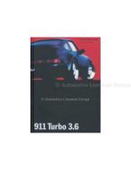 1994 PORSCHE 911 TURBO HARDCOVER BROCHURE DUITS, Boeken, Nieuw
