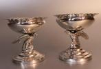 Zoutvat (2) - 13 Loth = .812 Silver - Zoutvat met adelaar,