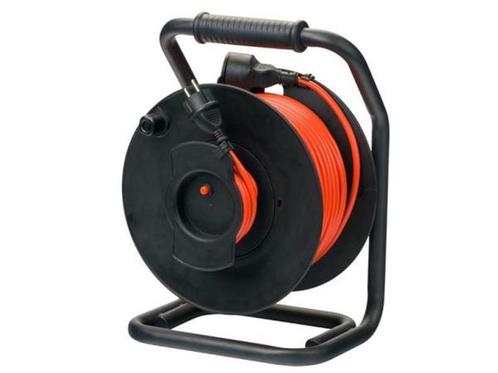 Veiling - Interlek 50 m kabelhaspel 3G 1,5 mm² Robusta 2, Doe-het-zelf en Bouw, Elektriciteit en Kabels