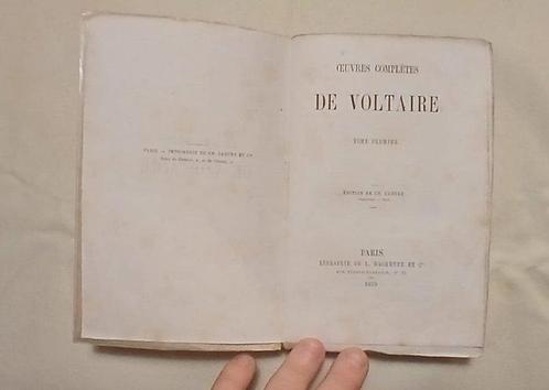 Voltaire, pseudonimo di François-Marie Arouet (1694 – 1778), Antiquités & Art, Antiquités | Livres & Manuscrits