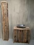 Oud houten badkamermeubel Kelsey 90 cm
