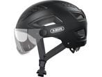 ABUS Hyban 2.0 ACE - Fietshelm - Vizier en topgrids - Zwart, Verzenden, Zo goed als nieuw