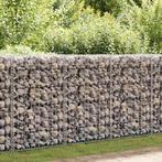 vidaXL Schanskorf met deksels 100x80x30 cm gegalvaniseerd, Verzenden, Nieuw