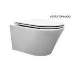 Wandcloset Wiesbaden Vesta Rimless Tornado Flush met, Ophalen of Verzenden, Nieuw, Overige typen