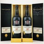 Taylors - 20 years old Tawny -  Porto  - 2 Flessen (0.75, Verzamelen, Wijnen, Nieuw