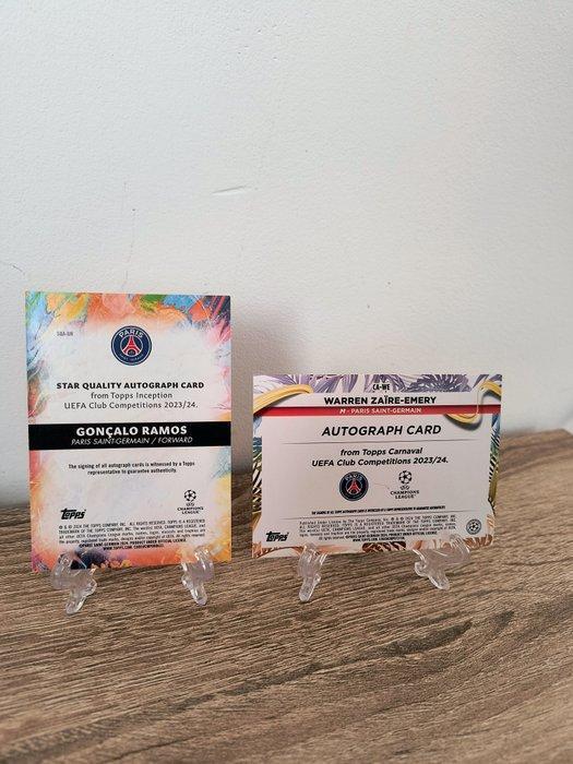 2023/24 Topps Inception, Topps Carnaval Gonçalo Ramos ,, Verzamelen, Stickers