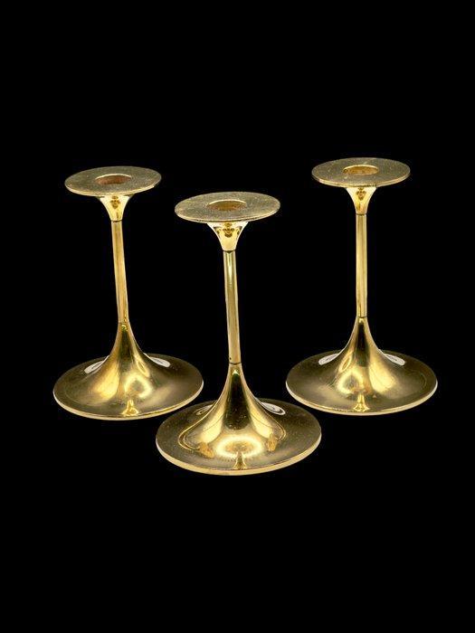 Torben Orskov - Max Brüel - Kandelaar Hi-Fi (3) - Messing, Antiek en Kunst, Antiek | Meubels | Stoelen en Sofa's