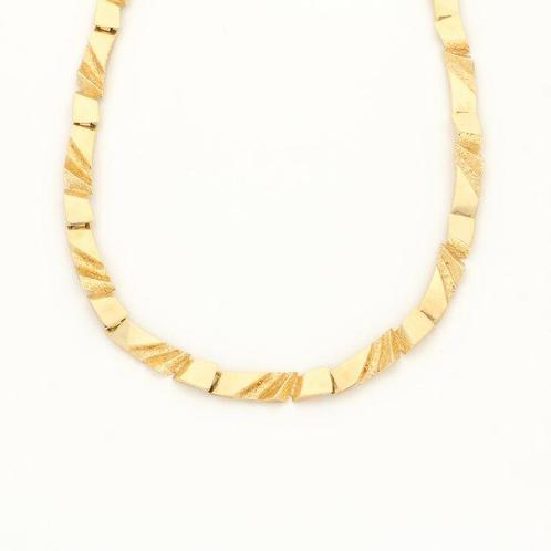 Collier - 14 carats Or jaune, Handtassen en Accessoires, Kettingen