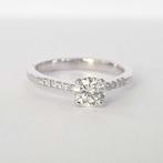 Verlovingsring - 18 karaat Witgoud - 0.61ct. tw. Diamant