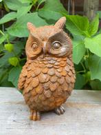 Decoratief ornament - Europa - Gietijzeren uil beeld, Antiek en Kunst