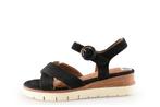 Tamaris Sandalen in maat 37 Blauw | 5% extra korting, Tamaris, Sandalen of Muiltjes, Zo goed als nieuw, Verzenden