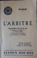 Larbitre - 1980 - Sports book, Nieuw