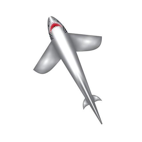 Vlieger Shark 150 cm, Sport en Fitness, Vliegeren, Vlieger, Nieuw, Verzenden