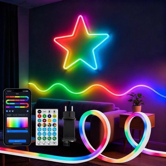 Led strip - Ledstrip - 5 meter - RGB - Aigostar, Huis en Inrichting, Lampen | Overige, Nieuw, Verzenden