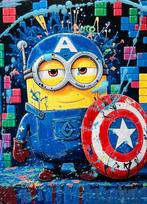 David Harianna (1978) - MINIONS CAPITAN AMERICA-TETRIS, Nieuw
