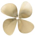 Bieden: Vetus P4E18X13R 4-blade 18 x 13 inch propeller RH 3, Watersport en Boten, Ophalen of Verzenden, Nieuw