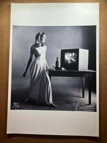 Bert Stern - Bert Stern signed Famous Twiggy and the T.V.