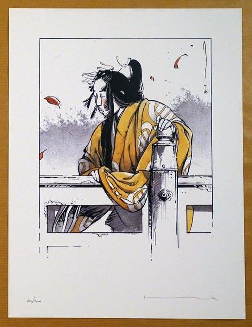 Michetz, Marc - 1 Offset Print - Kogaratsu - La barrière, Boeken, Strips | Comics