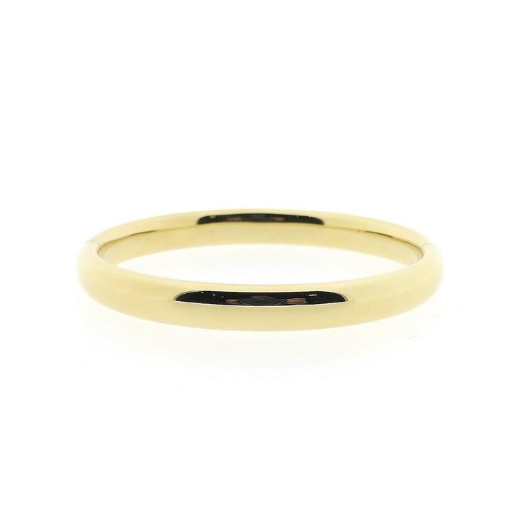 Gouden slavenarmband; Maat M, Handtassen en Accessoires, Armbanden, Overige kleuren, Gebruikt, Goud, Ophalen of Verzenden