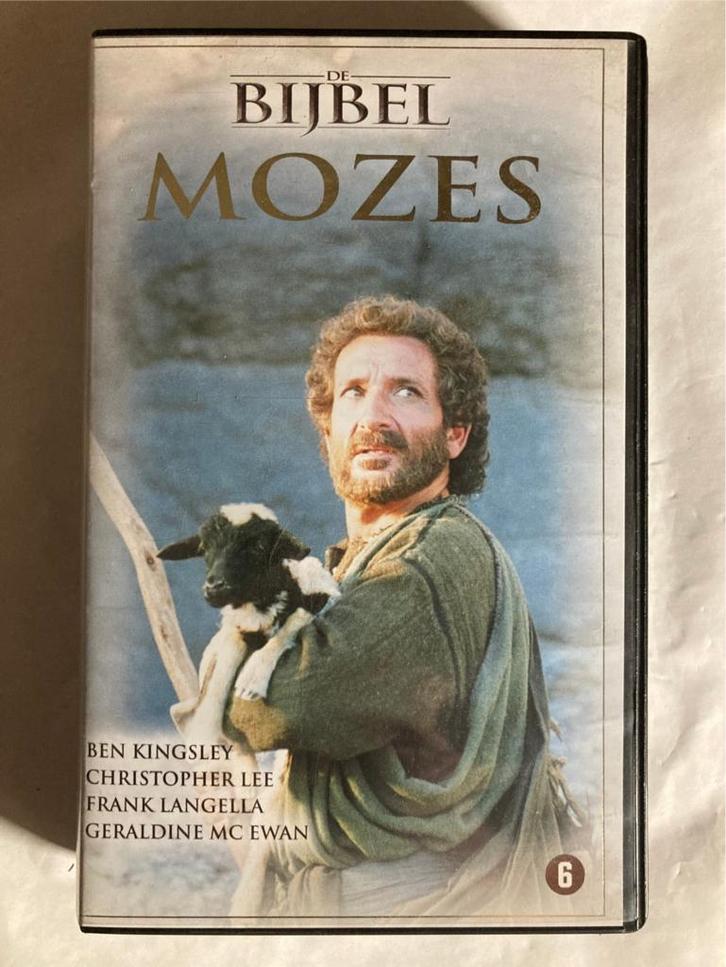 DE BIJBEL MOZES (VHS), Cd's en Dvd's, VHS | Film, Gebruikt