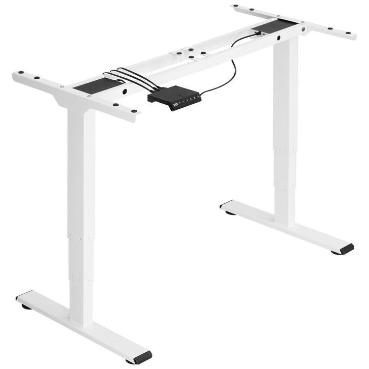 tectake Elektrisch tafelonderstel Twain in hoogte verstelbaa, Huis en Inrichting, Bureaus, Verzenden