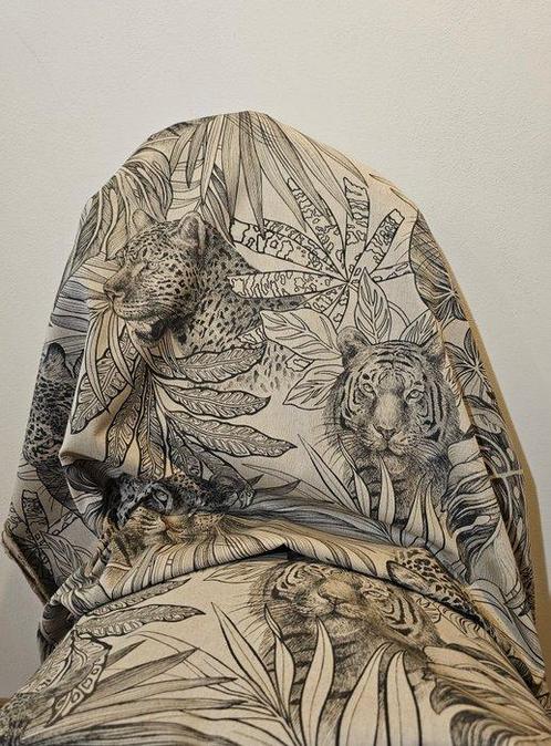 Textiel in Zambesi-stijl Boheemse - Linnen-effect,, Antiek en Kunst, Antiek | Tapijten, Tafelkleden en Textiel