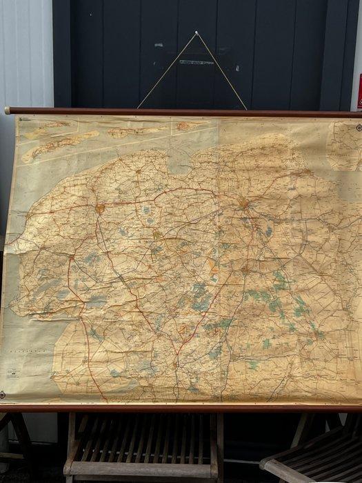 Schoolkaart - Linnen, Boeken, Atlassen en Landkaarten