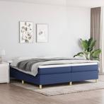 vidaXL Bedframe stof blauw 200x200 cm, Huis en Inrichting, Slaapkamer | Bedden, Nieuw, Verzenden