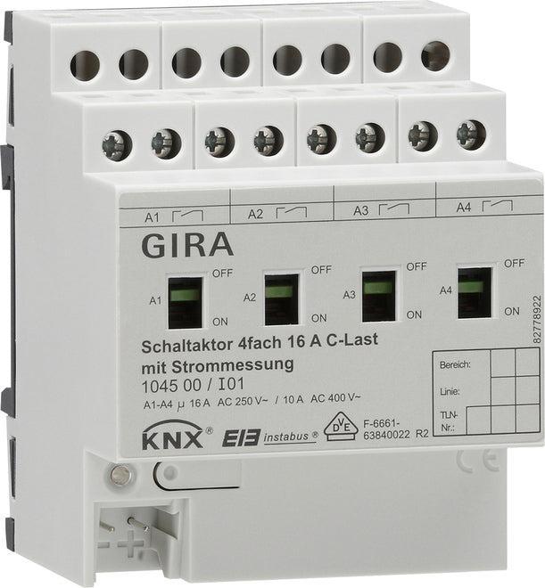 Gira KNX-schakelactuator-bussysteem DIN-rail - 104500, Bricolage & Construction, Électricité & Câbles, Envoi