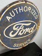 Vintage Ford emaille reclamebord – klassiek garagebord –