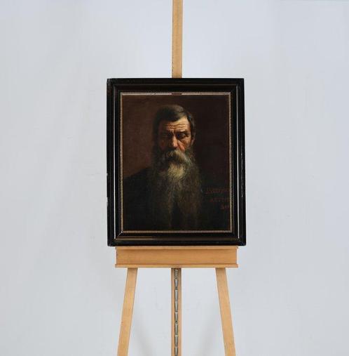 Jan Voerman Sr. (1857-1941) - Portret van een man, Antiek en Kunst, Kunst | Schilderijen | Klassiek