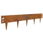Cortenstaal borderrand 16x106 cm flexibel, Nieuw, Overige materialen