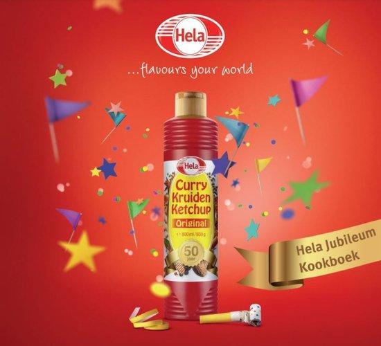 Hela Jubileum Curry Ketchup Kookboek 8713883999898, Boeken, Hobby en Vrije tijd, Zo goed als nieuw, Verzenden