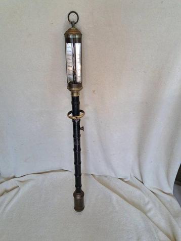 RN Distero Lisbon - Barometer - Leder, Messing -