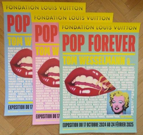 Tom Wesselmann - Andy Warhol - Trois affiches originales, Antiek en Kunst, Kunst | Tekeningen en Fotografie