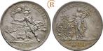 Zilver medaille auf den Frieden von Aachen 1748 Shertog..., Postzegels en Munten, Verzenden