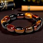 Occhio di Tigre rood + geel + Occhio di Falco (blauw):