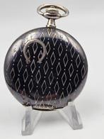 IWC - Silver Niello Savonette Pocket watch cal. 53 - 573841, Nieuw