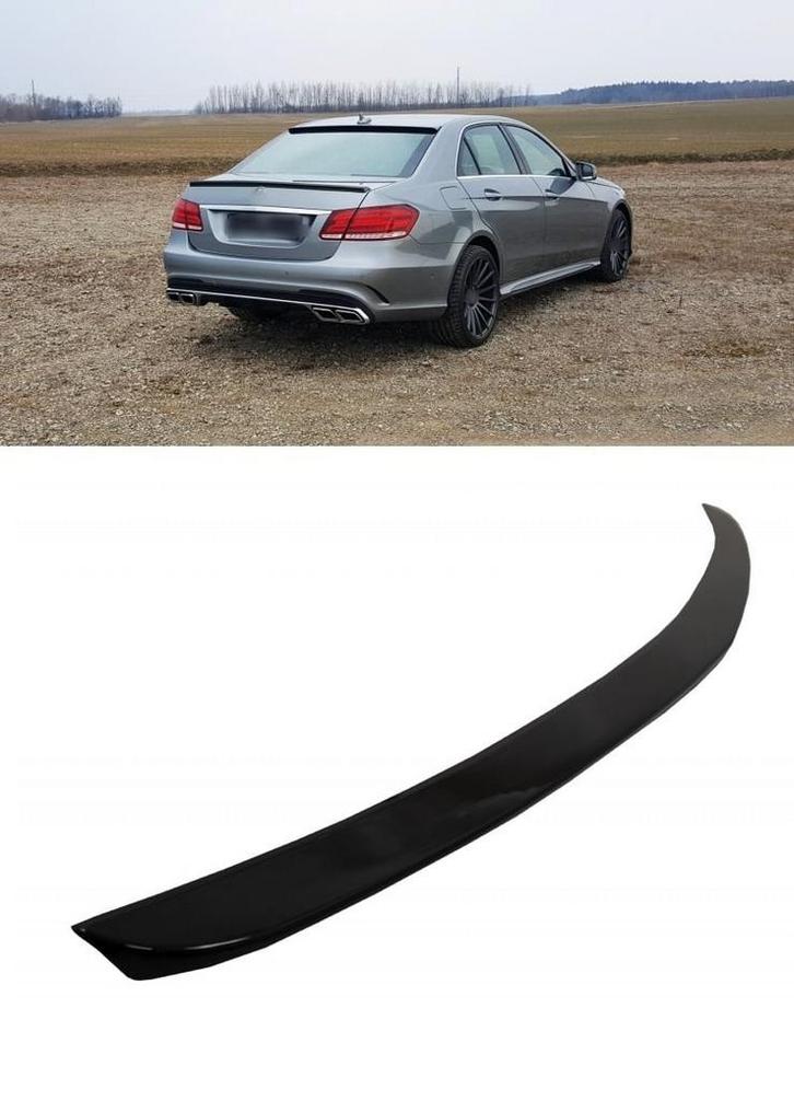 Glans Zwart E63 AMG Look Achterklep spoiler lip voor Mercede, Autos : Divers, Tuning & Styling, Enlèvement ou Envoi