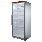 Koelkast GN 2/1, glazen deur, geventileerd, 600 liter. R.V.S, Zakelijke goederen, Verzenden, Nieuw in verpakking, Koelen en Vriezen