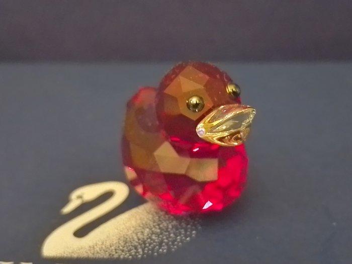 Swarovski - Beeldje - Happy Duck - Lovable Lila - 1041292 -, Antiquités & Art, Curiosités & Brocante