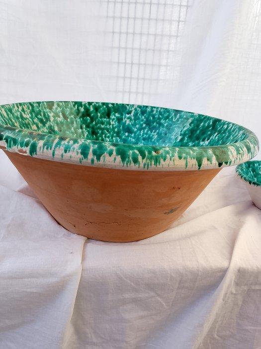 artigianato - Kom (3) - Aardewerk, geglazuurde keramiek -, Antiek en Kunst, Curiosa en Brocante