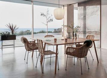Hübsch - Norm Architects - Plantentafel - Norm Planter Zwart