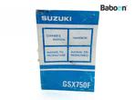 Livret dinstructions Suzuki GSX 750 F 1989-1997 (GSX750F, Motoren, Verzenden, Nieuw