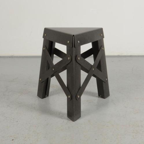 Design kruk RS Barcelona EIFEL PAPER - Antraciet, Huis en Inrichting, Stoelen, Gebruikt, Ophalen of Verzenden