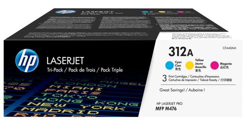 HP 312A originele cyaan/magenta/geel, 3-pack toners, Computers en Software, Printerbenodigdheden, Verzenden