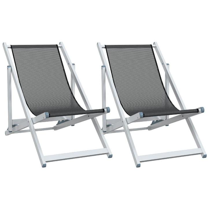 Strandstoelen - Aluminium & Textileen - 40% Korting - OP=OP, Tuin en Terras, Tuinstoelen, Nieuw, Textileen, Verzenden