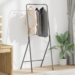 vidaXL Kledingrek Zwart 60x53x155 cm Gegalvaniseerd Staal, Verzenden, Nieuw